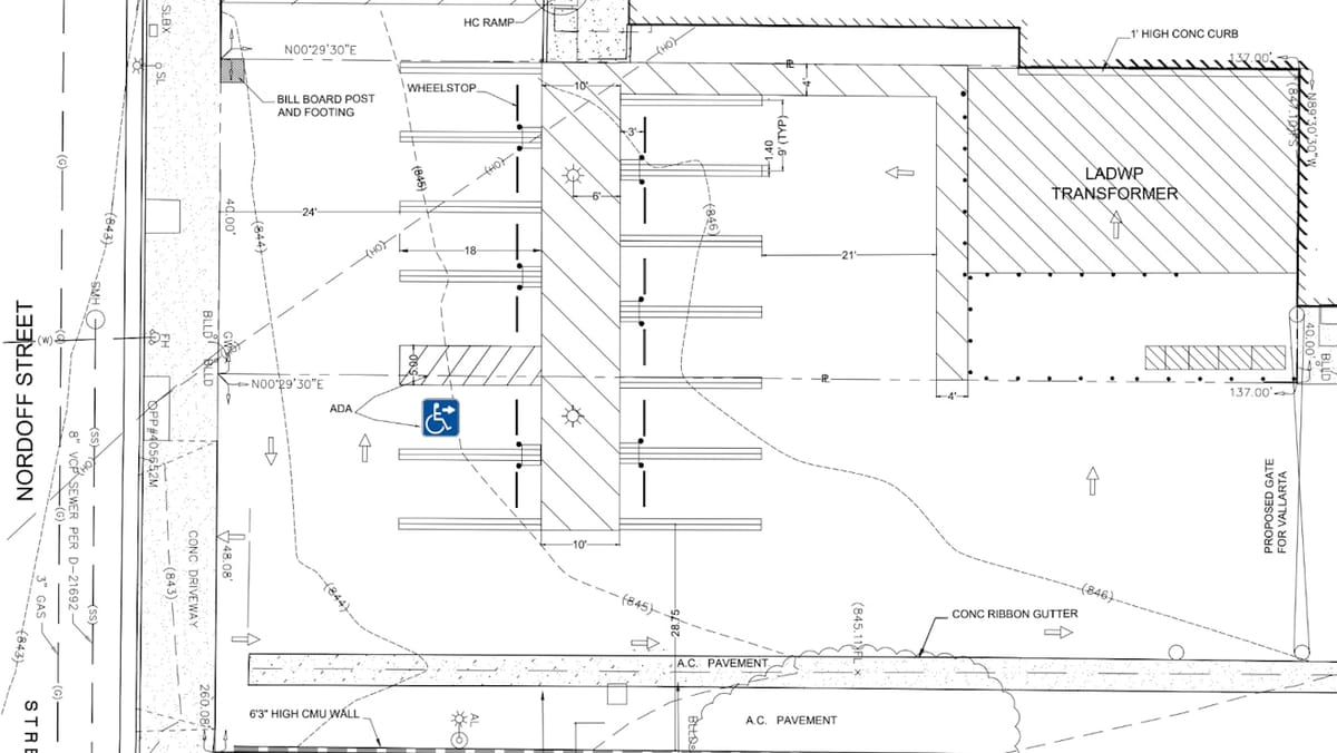 EV Initiative Infrastructure at Sepulveda & Nordhoff is approaching reality. image 1