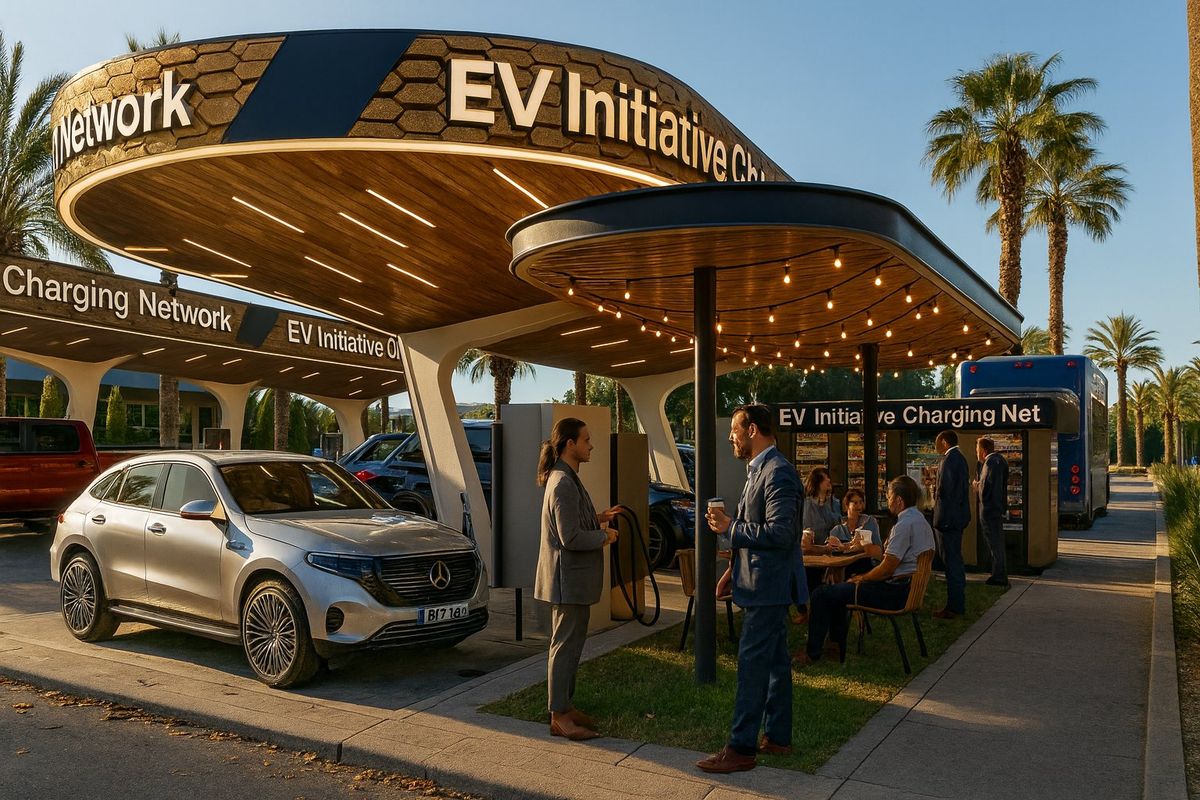 EV Initiative Mission Hills Hub rendering